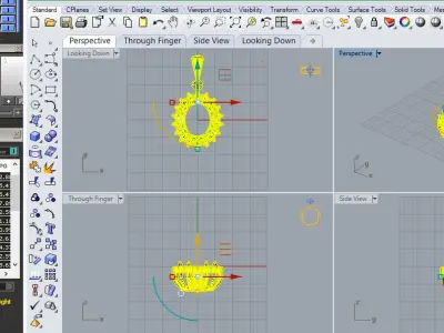 Pendant 3D print model