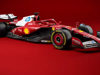 F1 Ferrari SF-25 3D model