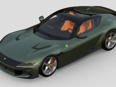 Ferrari 12 Cilindri  3D model