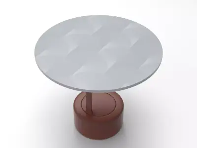 Forest Table Low-poly 3D model