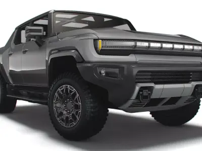 GMC Hummer EV Pickup Edition 1 2022 3D model