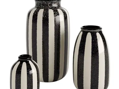 Decorative pot Riviera 3D model