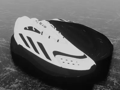 ADIDAS OZELIA 3D SHOES - WHITE  3D model