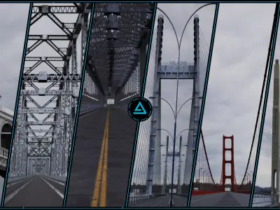 Bridge Pack 3D model