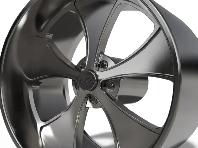 BILLET SPECIALATIES FUELIE WHEEL  3D print model