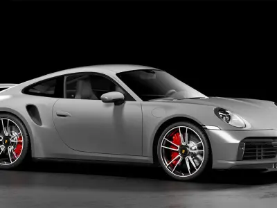 Porsche 911 Turbo S 3D model