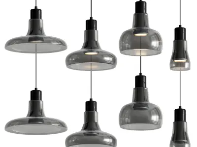 Loft Industrial Decoration Lamp 3D model