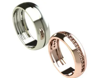 Set ring  3D print model