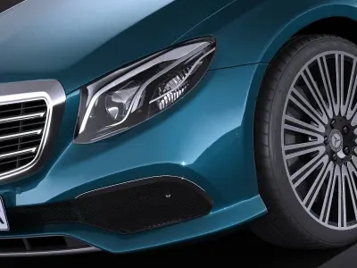Mercedes-Benz E-Class Estate 2017 3D model