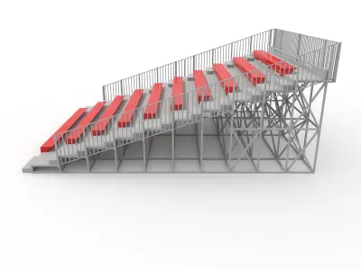 Bleachers 56 3D model