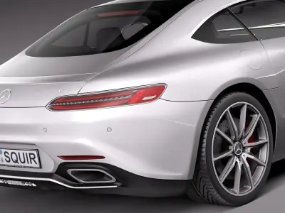Mercedes-Benz AMG GT 2016 3D model