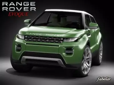 Range Rover Evoque STD MAT 3D model