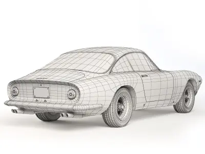 Ferrari 250 GT Berlinetta Lusso 1962 3D model