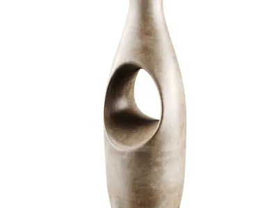 Vase decor Low-poly 3D model