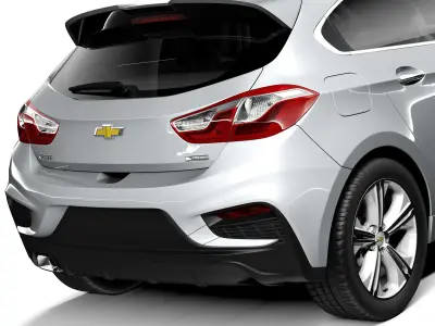 Chevrolet Cruze RS hatchback 2016 3D model