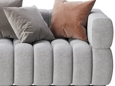 Marat boucle sofa 3D model