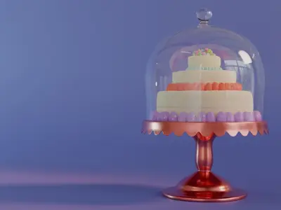 Easter Cake 3D model
