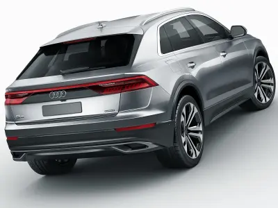 Audi Q8 2019 3D model