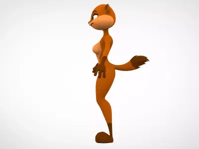 Larissa Weasel 3D model