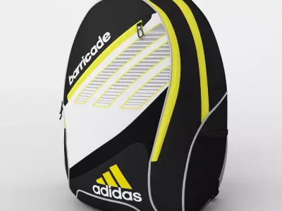 Backpack Adidas barricade 3D model