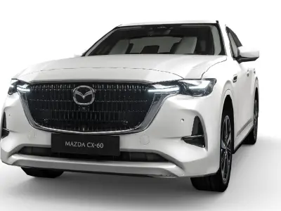 Mazda CX-60 2023 Low-poly 3D model