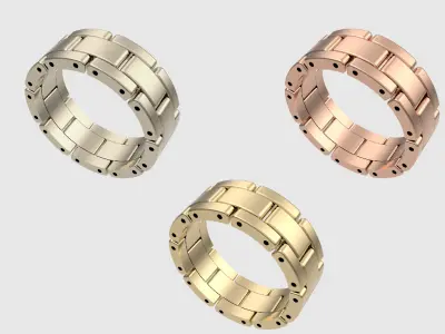 Bold Modular Link Band JDBCo 3D print model