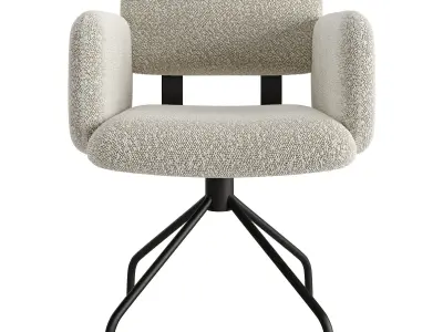 Brooks chair Low-poly 3D model