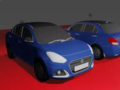 Maruti Suzuki Swift Dzire 2021 BY MJ 3D model