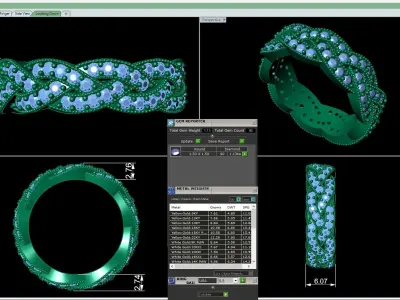 3D CAD NJ-1409-Ring 3D print model