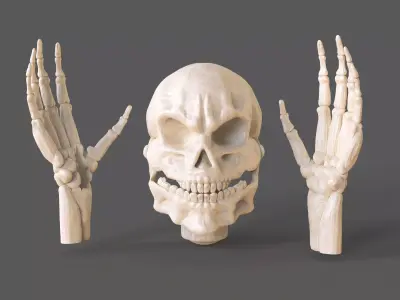 Lord Death Parts 3D print model