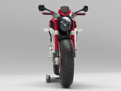 MV Agusta Brutale 3D Bike model 3D model