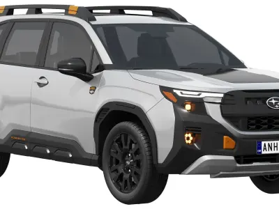 Subaru Forester Wilderness 2026 3D model