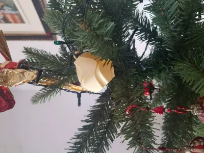 Christmas lights Lanterns Free 3D print model
