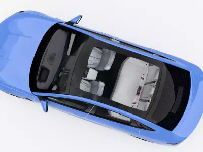 BYD Seal 2024 Low-poly 3D model