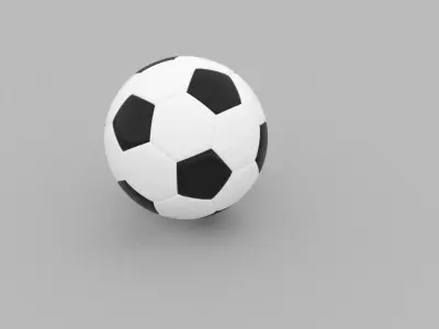 Soccer Ball 3D model