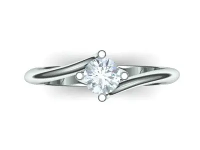 28 solitaire rings  3D print model