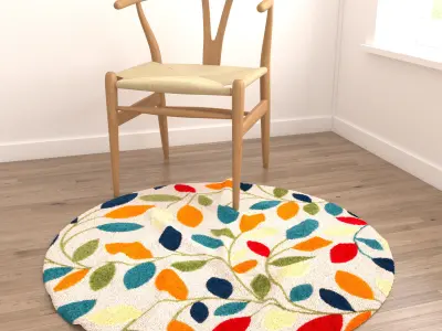 Rugs No 424 Low-poly 3D model
