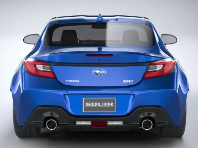 Subaru BRZ 2022 3D model