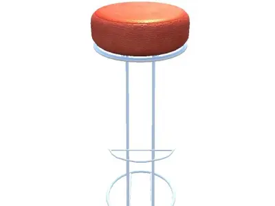 Bar stool 2 3D model