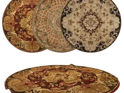 Rugs No 410 Low-poly 3D model