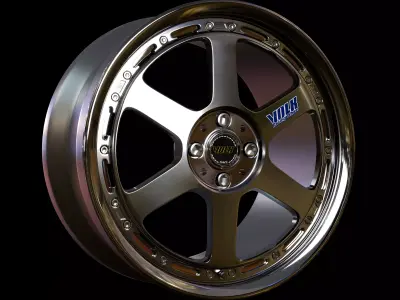 Volk Rays GT-P - Multi Piece Wheel 3D model