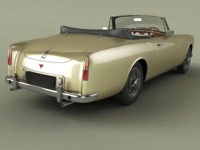 Alvis TE21 Drophead  3D model