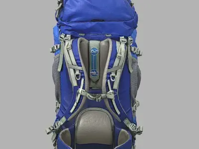 Backpack Boll Ranger 38-52 Low-poly 3D model