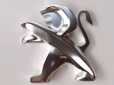 Peugeot Logo 3D model order