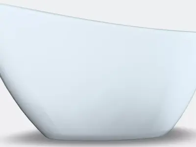 FROJDEFULL Serving bowl Low-poly 3D model