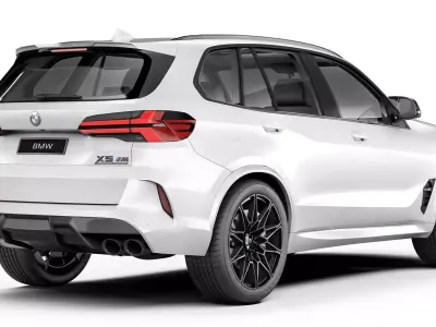 SUV X5M Competition 2024 3D model