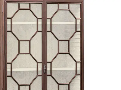 CHINESE CHIPPENDALE DISPLAY CABINET by Bakerfurniture 3D model