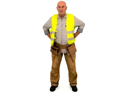 Operator 4K 3D model