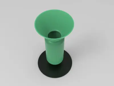 Yugi Oil Lamp Low-poly 3D model