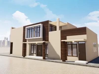 Store Housing 10x30 KPI 3D model